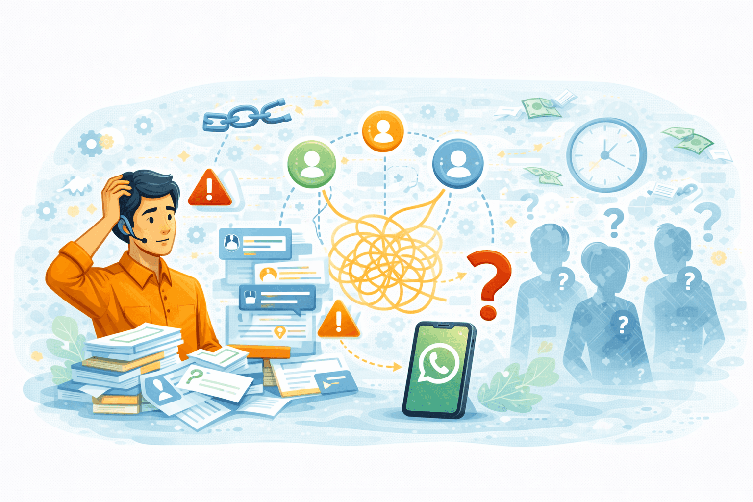 O custo invisível de não organizar seus leads nas vendas