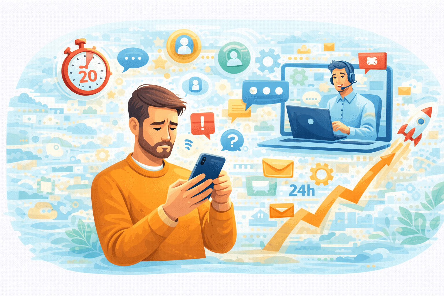 O novo comportamento do cliente: imediatismo e expectativa por resposta rápida